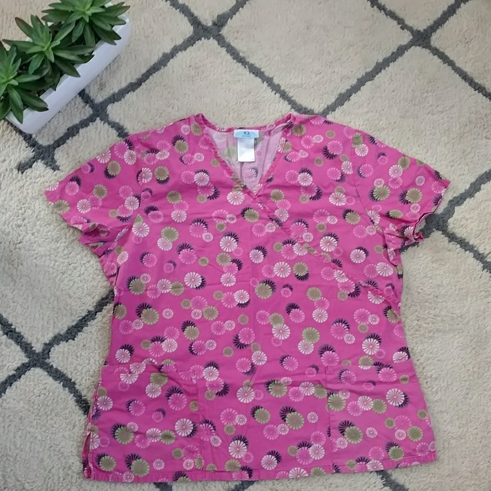 SB Scrub Top Pink